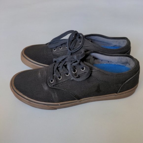 Vans Classic Lace Up Gum Sole Tennis Shoes Black Size 11.5 - Picture 7 of 7